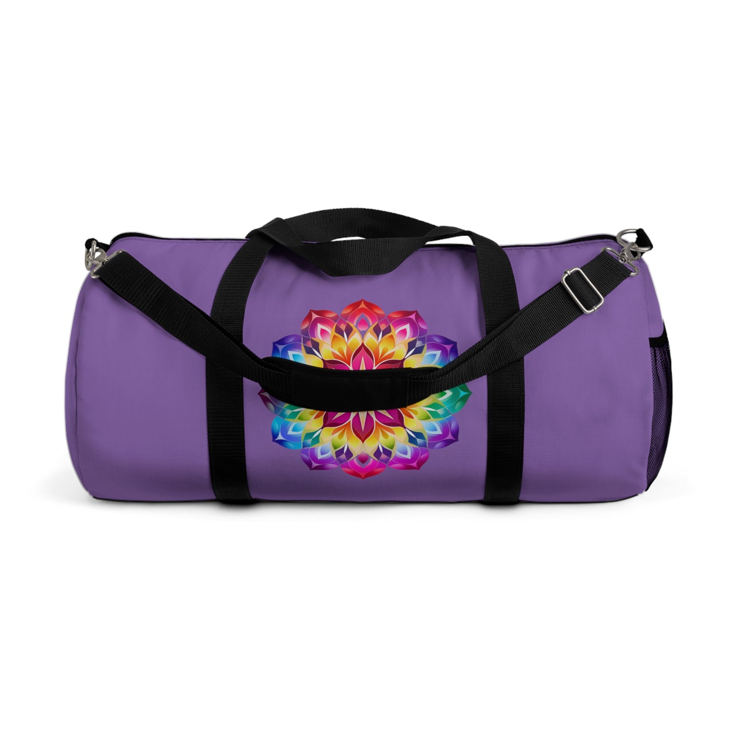 Mandala Purple Duffel Bag