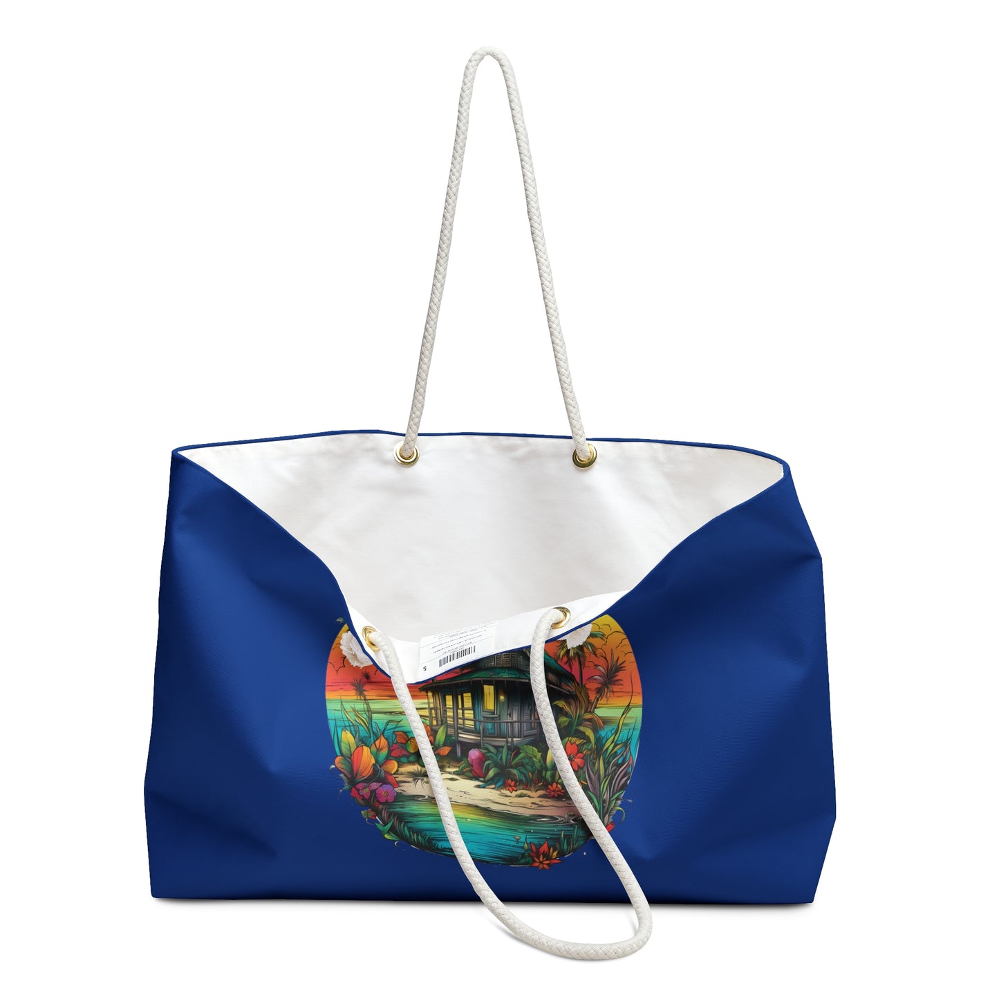 Blue Beach Shack Travel Weekender Bag