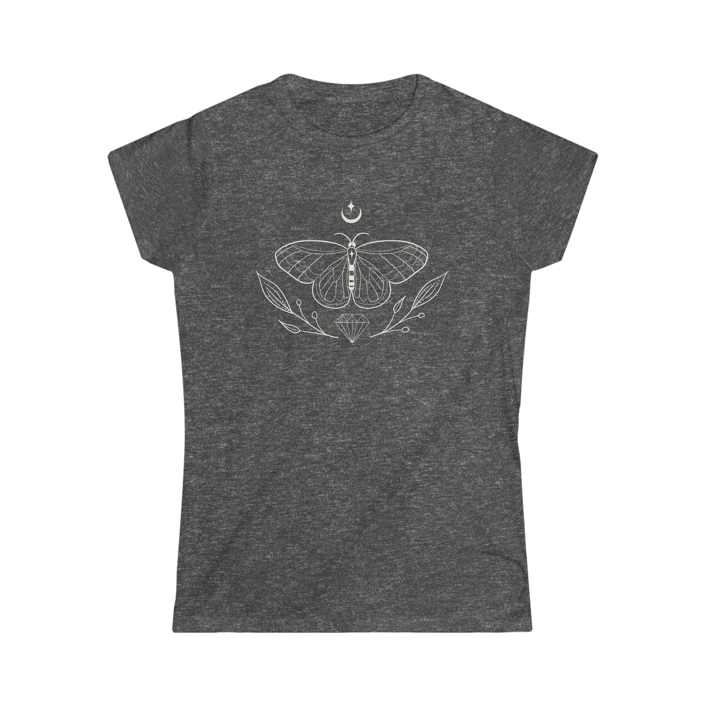 Women's Butterfly Moon Softstyle T-shirt