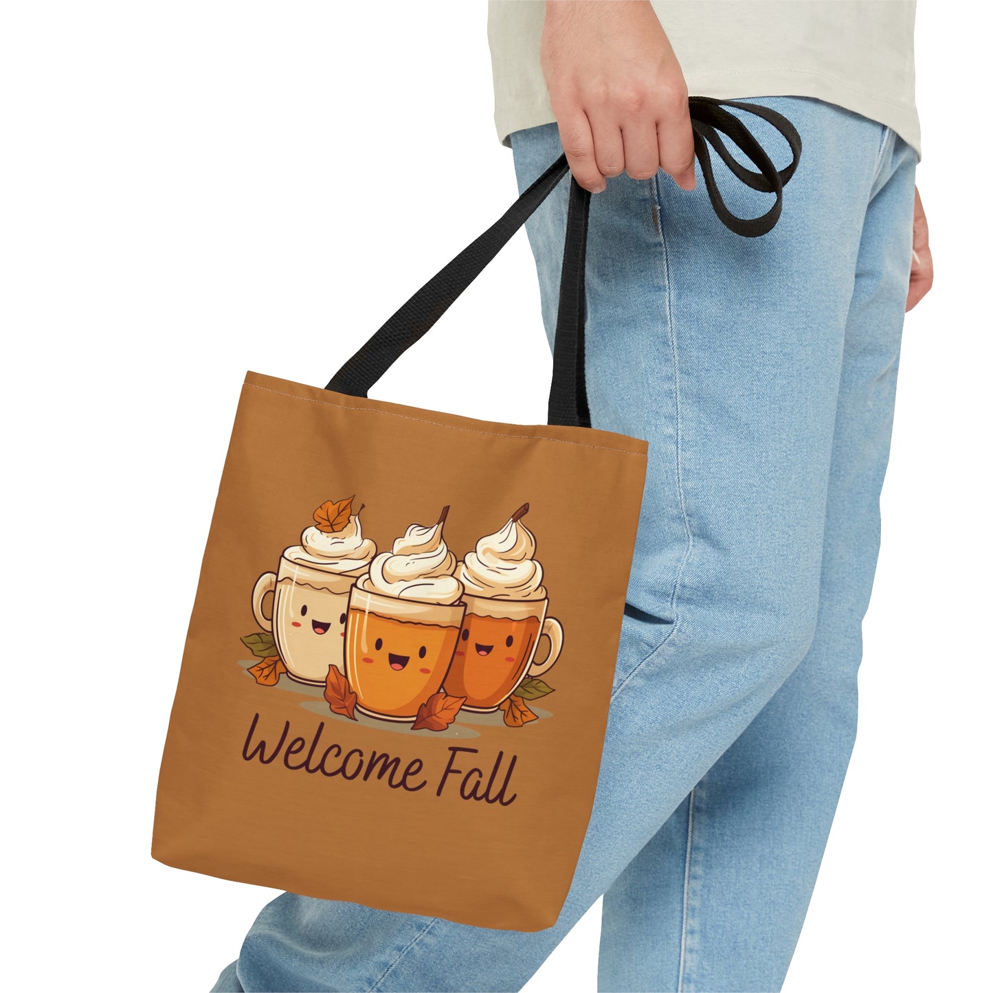 Welcome Fall Autumn Tote Bag