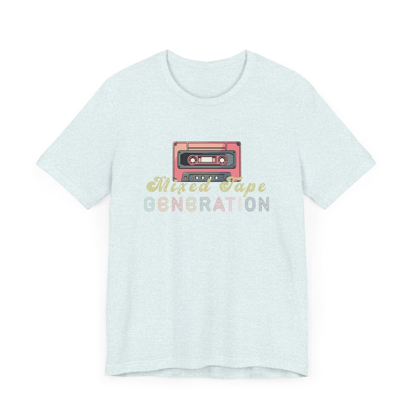 "Mixed Tape Generation" Unisex Jersey Short Sleeve Tee