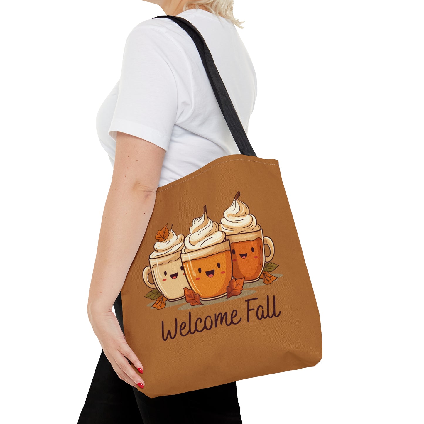 Welcome Fall Autumn Tote Bag