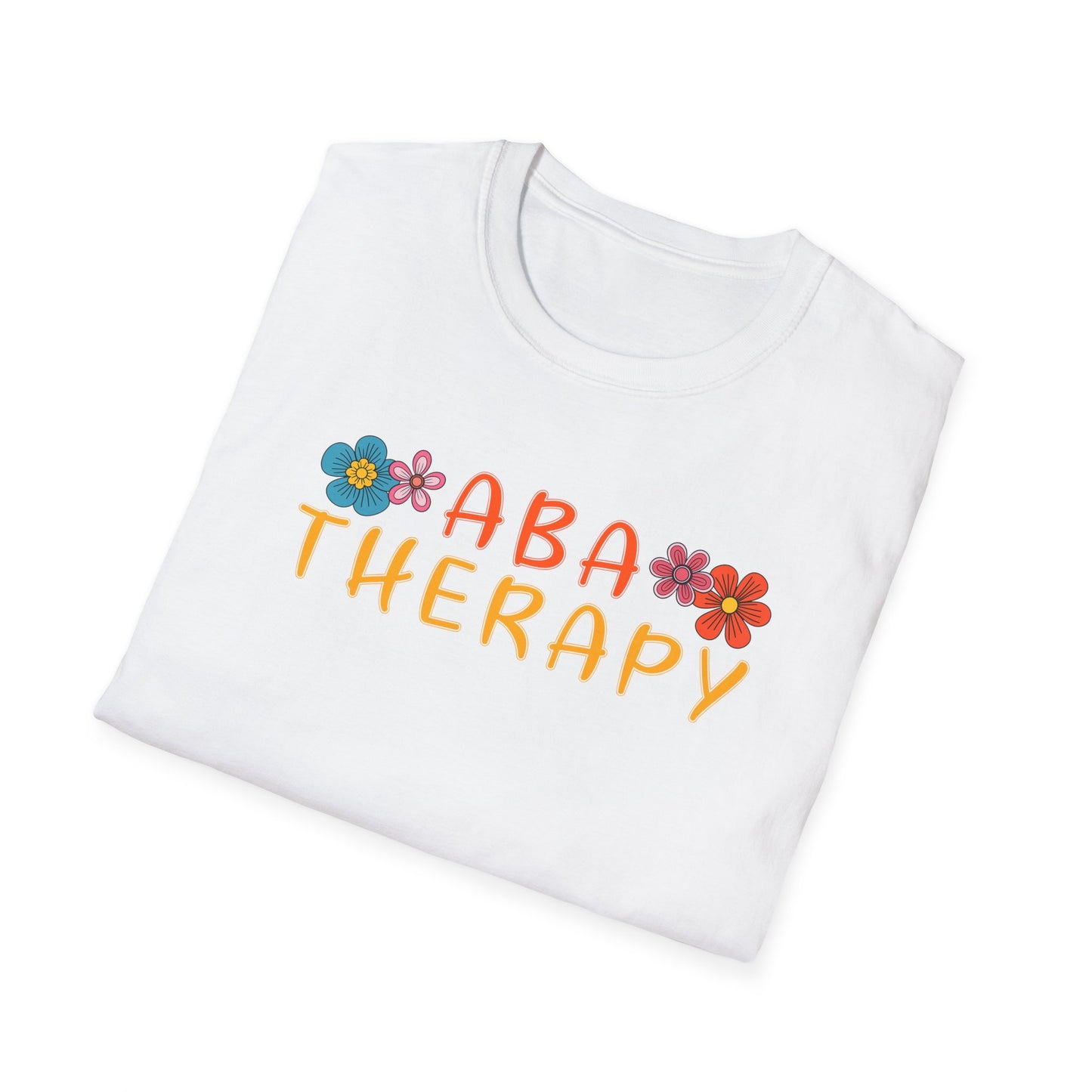 "ABA Therapy" Unisex Softstyle T-Shirt