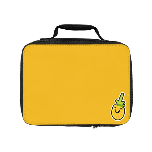 Pineapple Zipper Storage/Lunch Bag
