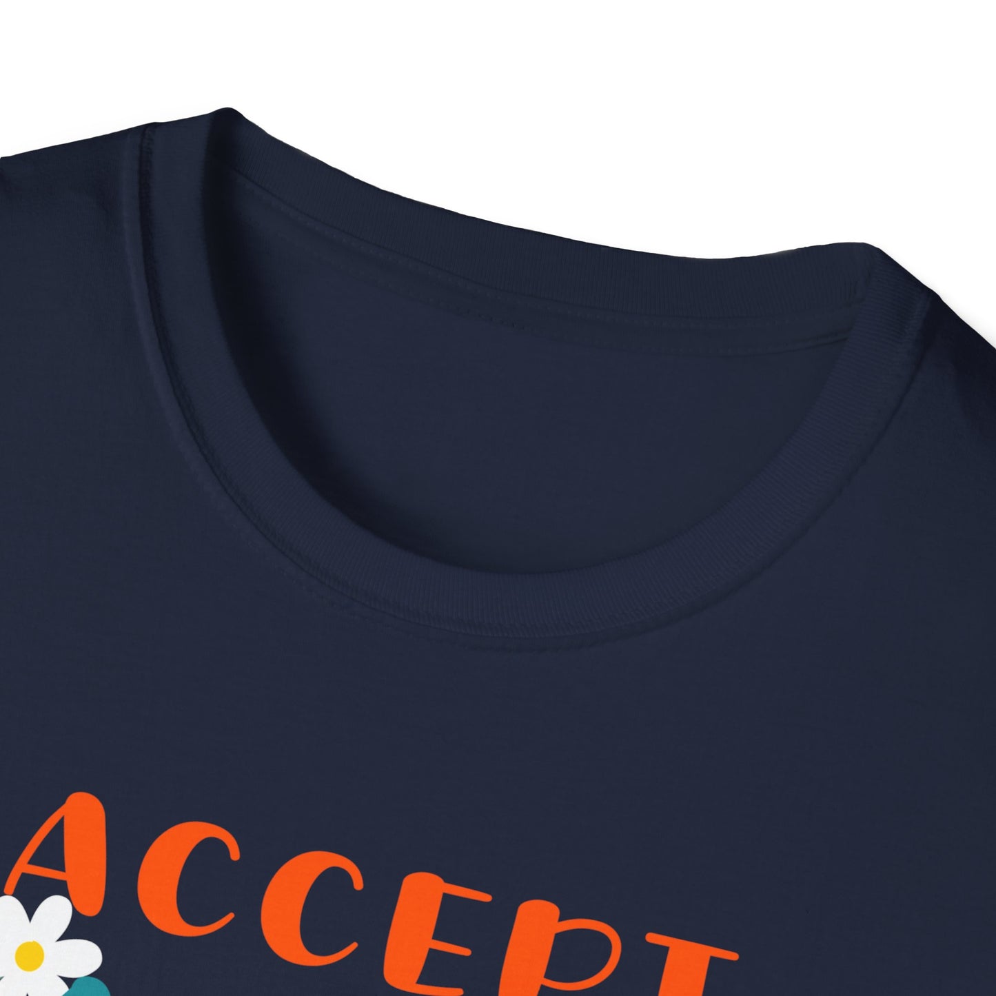 "Accept, Adapt, Advocate" Unisex Softstyle T-Shirt