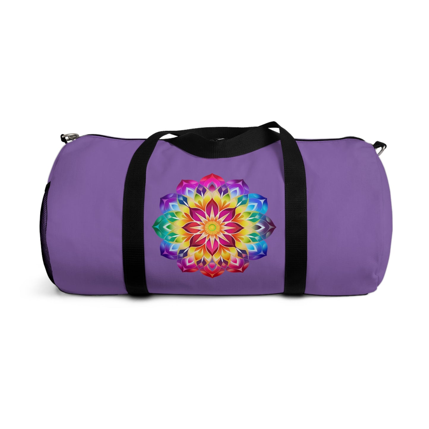 Mandala Purple Duffel Bag