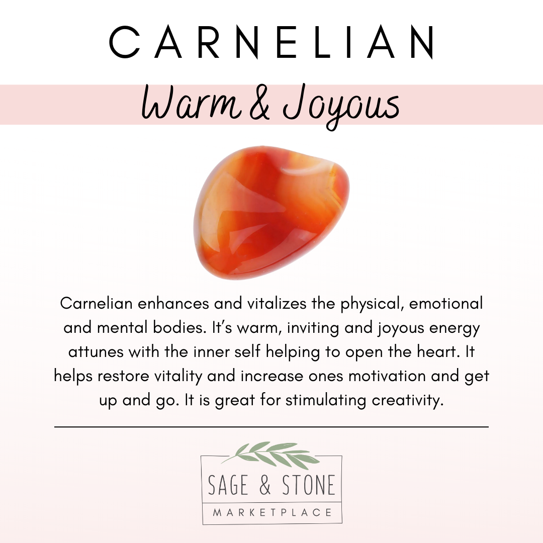 Carnelian Emotional Healing Bracelet