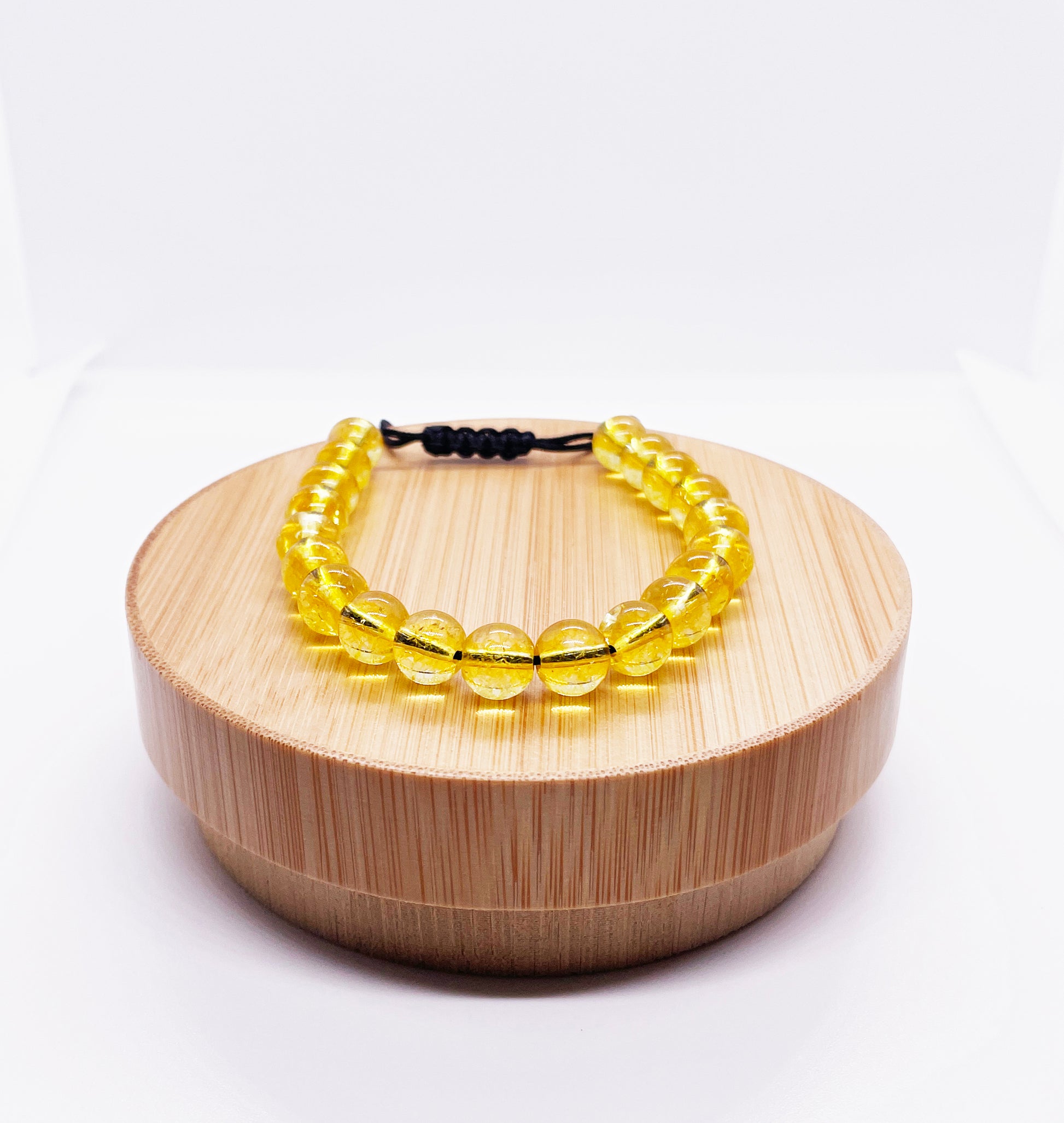 Citrine 8mm Crystal Bracelet