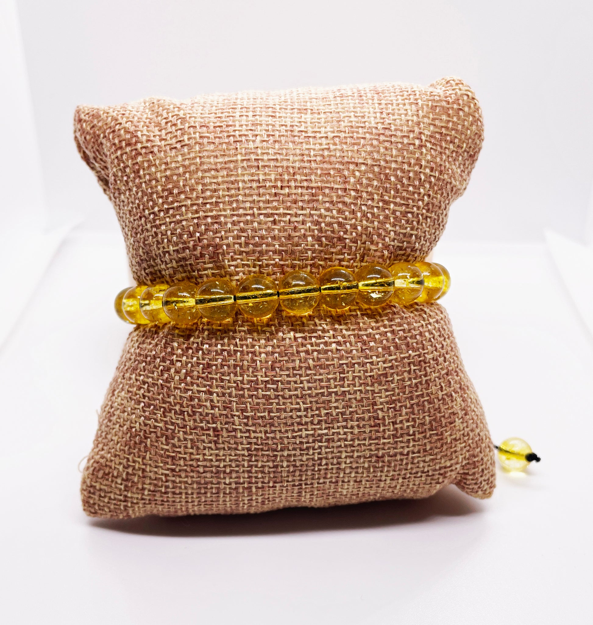 Citrine 8mm Crystal Bracelet