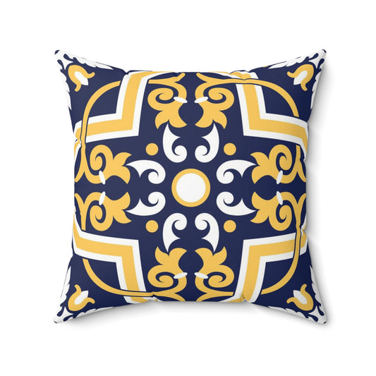 Moroccan Gold Decorative Pillow Cover