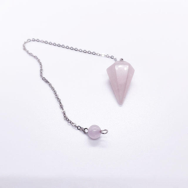 Little Rose Quartz Pendulum