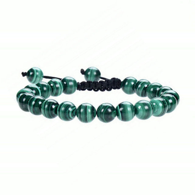 Malachite 8mm Crystal Bracelet