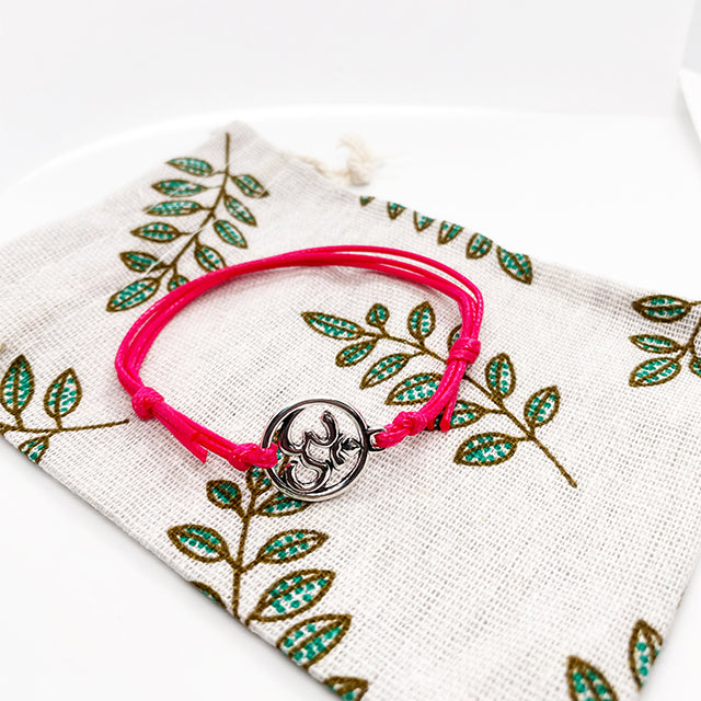 Namaste OM Charm Bracelet