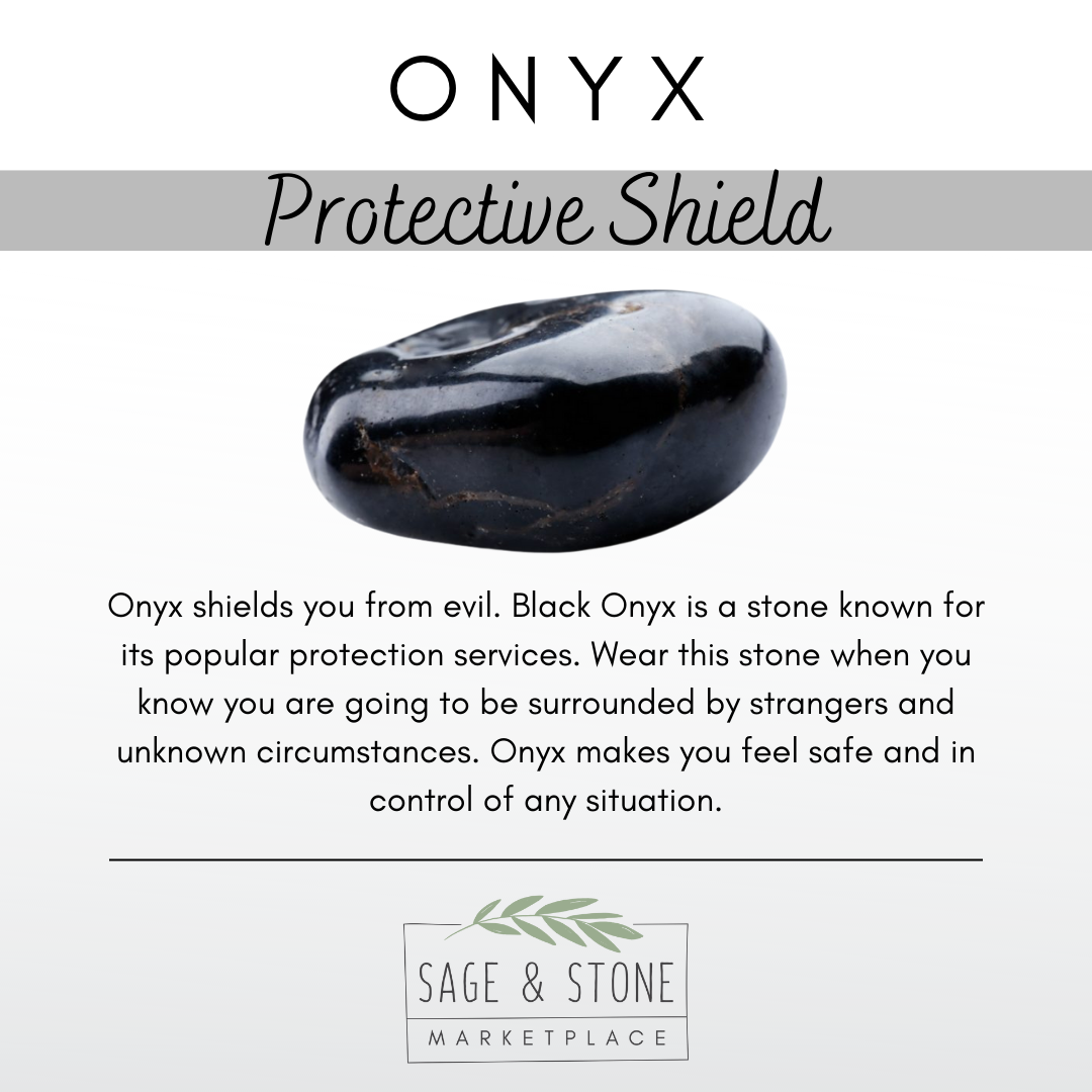 Black Onyx Chakra Pendulum