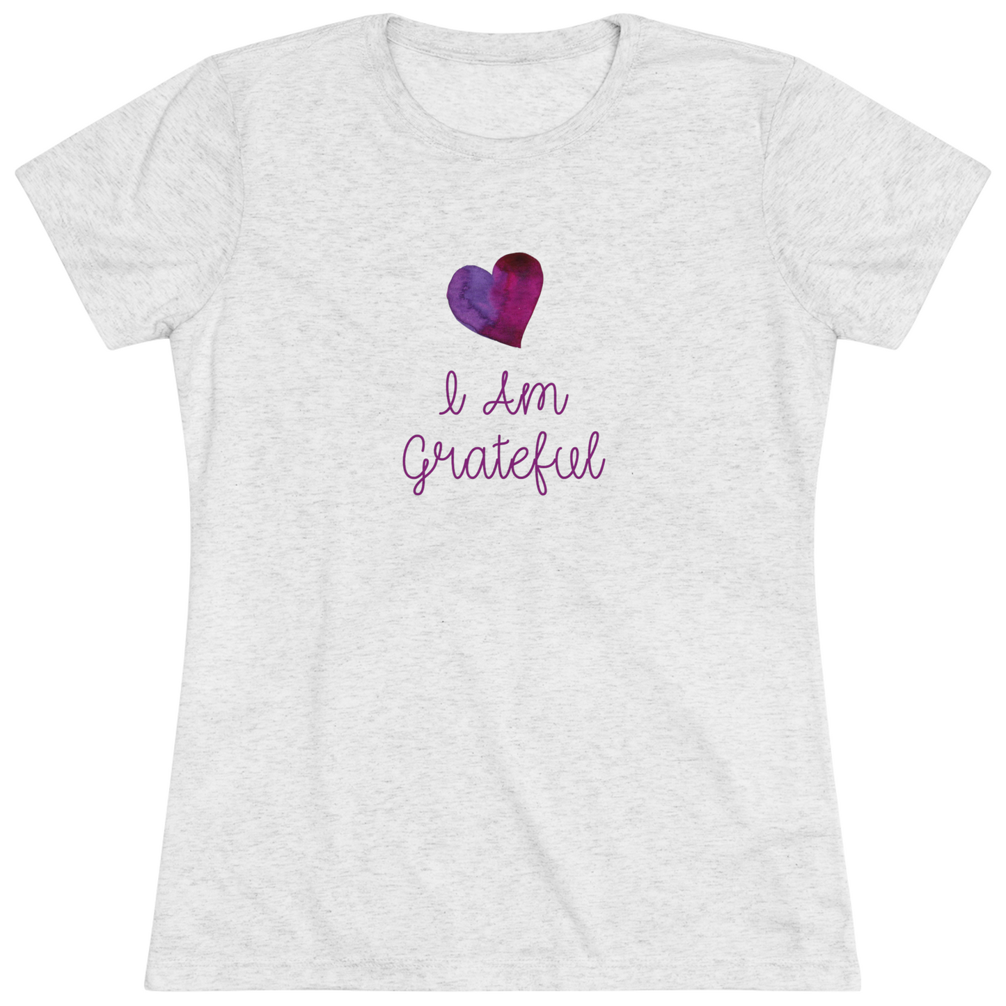 Women's "I Am Grateful" Positive T-Shirt