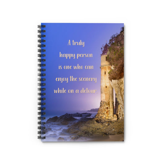 Inspiration Laguna Beach Spiral Journal