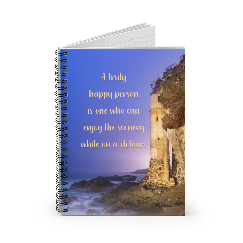 Inspiration Laguna Beach Spiral Journal