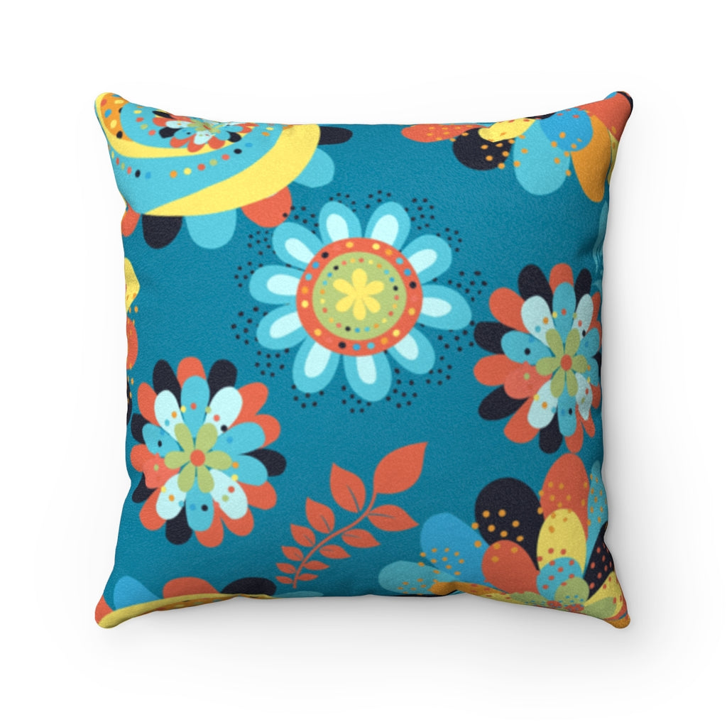 Vibrant Boho Decorative Pillow Cover
