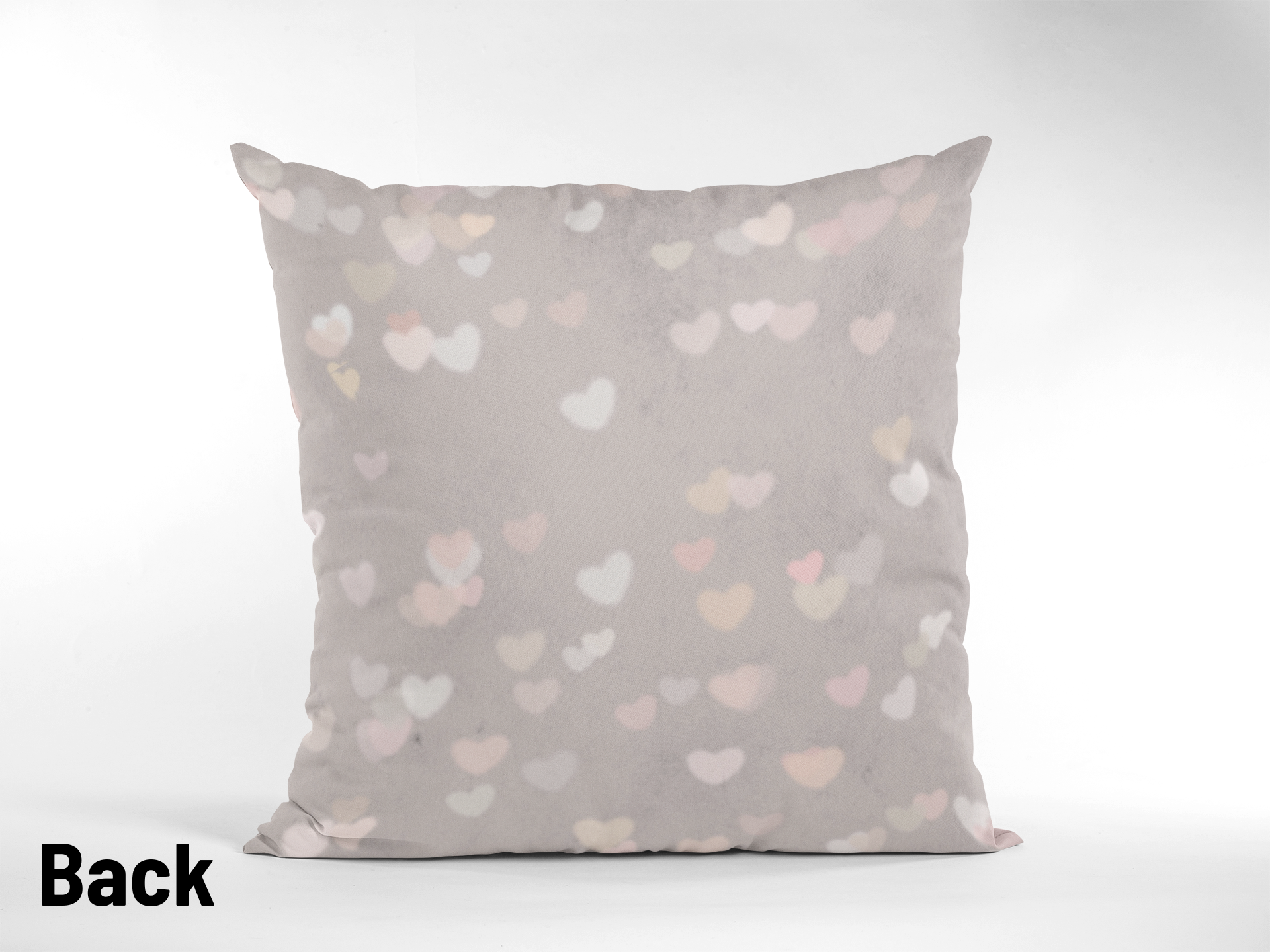 Girl Boss Hearts BOHO Decorative Pillow Cover