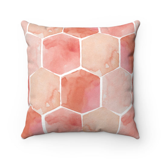Sunset Watercolor Decorative Pillow Cover